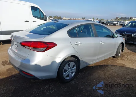 2017 Kia Forte Lx from USA, damaged, VIN 3KPFK4A74HE128722